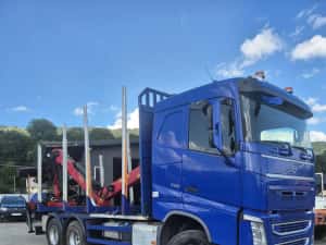Volvo fh 500 camion  transport forestier ,lemn,macara,bustean