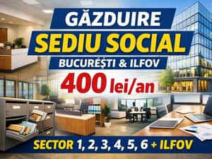 400 lei/an - Sediu social București - Sector 2, 3, 6, Ilfov — miniatura 4