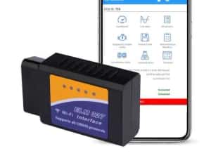 Kit scanner auto multimarca bluetooth ELM 327 OBD2 + Tableta Android 7 — miniatura 8