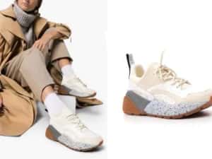 Pantofi sport casual 35 de lux Stella McCartney piele naturala moale — miniatura 7