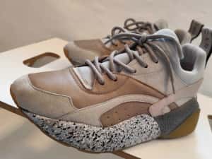 Pantofi sport casual 35 de lux Stella McCartney piele naturala moale — miniatura 10