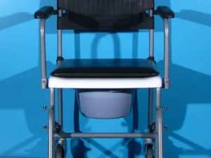 Scaun handicap cu wc si roti  (toaleta) handicap - garantie 12 luni — miniatura 10