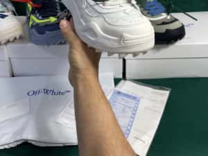 Adidasi Off White ODSY piele naturala Premium Full Box colectie noua — miniatura 5