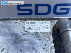 Termoflot Radiator Racire Ulei Lichid Transmisie Cutie Viteze Automata DSG Skoda Superb 2 1.9 TDI 2008 - 2015 Cod 02E409061B [AV0631] — miniatura 6