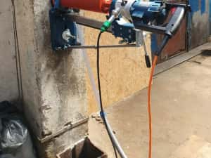Carotare gaura hota / centrala / aer conditionat / scurgere / aerisiri — miniatura 5
