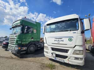 Se vinde Scania 8×4 si cap tractor — miniatura 2