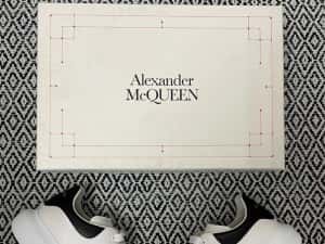 Adidasi Alexander Mcuqeen piele naturala — miniatura 2