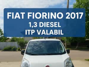 Fiat Fiorino 1.3 Multijet 2017 | 190.000 km | Aer Condiționat | ITP