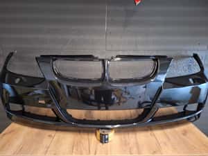 Bara Fata Spalator Far BMW E90 E91 An 2005-2008 (i475 (Negru)) — miniatura 8