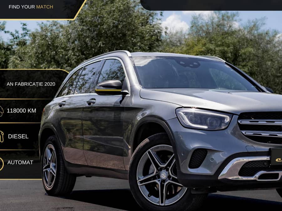 Mercedes-Benz GLC 300 Automată 245 HP Diesel — fotografie 1 din 7