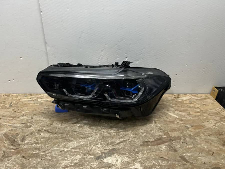 Far faruri bmw X6 G06 X5 G05 Laser Shadow / Black  stanga 2019-2023 — fotografie 1 din 10
