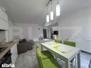 Apartament 2 camere, 54 mp, parcare, zona Terra — miniatura 4