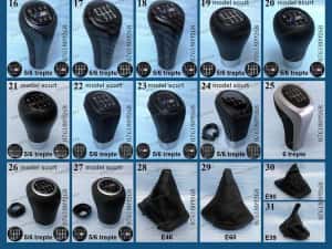 Nuca / maneta schimbator viteze BMW Seria 1 3 5 6 7 X1 X3 X5 cu 5 / 6T — miniatura 9