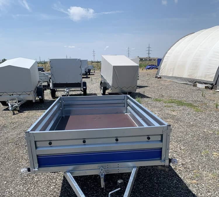 Remorcă 750 kg Vesta  25a 250x135x38cm cu Sasiu Sudast si Basculare — fotografie 1 din 10
