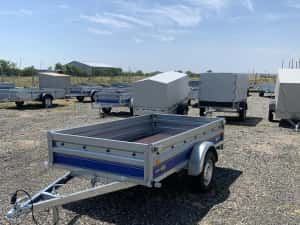 Remorcă 750 kg Vesta  25a 250x135x38cm cu Sasiu Sudast si Basculare — miniatura 2