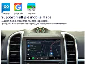Carplay Android PCM 3.1 Auto,Apple Porsche Cayenne,Panamera,Cayman. — miniatura 5