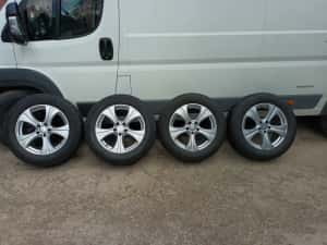 Roti complete de Mercedes GLC R18 W253 cu anvelope de iarna 235/60 R18 — miniatura 2