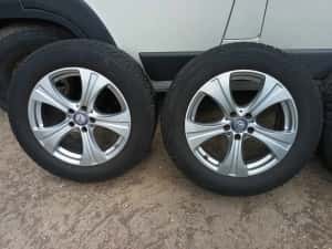 Roti complete de Mercedes GLC R18 W253 cu anvelope de iarna 235/60 R18 — miniatura 3