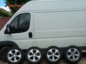Roti complete de Mercedes GLC R18 W253 cu anvelope de iarna 235/60 R18 — miniatura 4