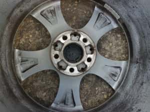 Roti complete de Mercedes GLC R18 W253 cu anvelope de iarna 235/60 R18 — miniatura 7