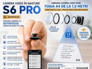 Casti de copiat - Sisteme pentru Copiat - Camera in Nasture 4k Autofocus cu Casca de copiat Nedetectabila — miniatura 6