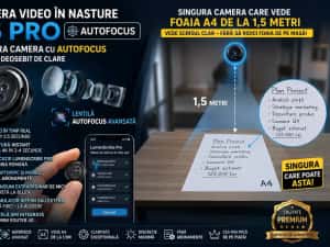 Casti de copiat - Sisteme pentru Copiat - Camera in Nasture 4k Autofocus cu Casca de copiat Nedetectabila — miniatura 8