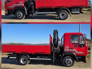 Man 7,5t - cu macara Hiab 045- km  132.ooo — miniatura 4