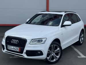 Audi Q5/S-line/Quattro /Potrbagaj electric /2014/Panoramic/interior alcantara/bi-xenon/led/carlig/jante/Manual/ — miniatura 1