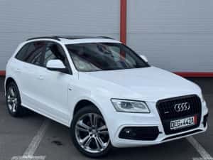 Audi Q5/S-line/Quattro /Potrbagaj electric /2014/Panoramic/interior alcantara/bi-xenon/led/carlig/jante/Manual/ — miniatura 10