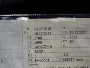 Chevrolet Cruze rosu 1.6 benzina — miniatura 8