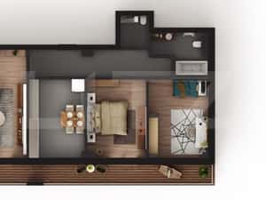 Apartament Elegant cu 3 Camere in Complex Rezidential de Lux - Visani — miniatura 3