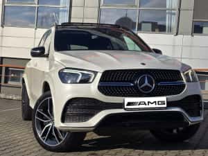 Gle A.M.G Line,350 de/Alb Perlat/Ambiental/Panoramic/Suspensie/Full