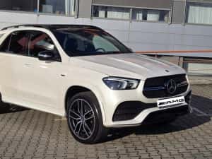 Gle A.M.G Line,350 de/Alb Perlat/Ambiental/Panoramic/Suspensie/Full — miniatura 2