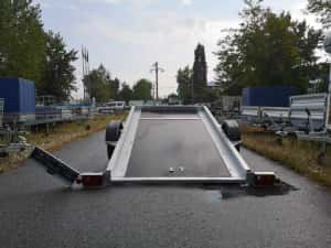 Remorcă basculabilă REPO 750kg – Nouă, Moto/ATV, Carte RAR + Nr. roșu — miniatura 6