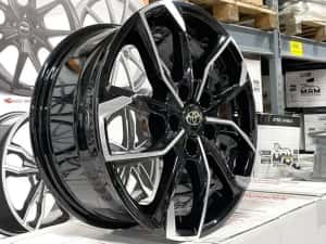 jante toyota chr, camry, bz4x new, rav 4, rav 4 hibrid , corolla, 17 inch, noi — miniatura 2