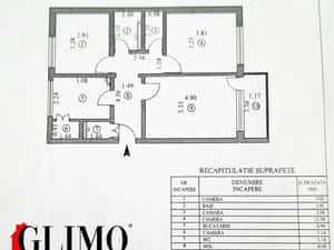 Apartament 3 camere, dec. 2bai, balcon, Mazepa 1, Scoala 28, Faleza — miniatura 6