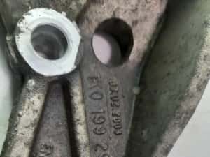 Suport brat stanga fata 1K0199295 Skoda Octavia 2 (facelift) (2008 - 2013) — miniatura 2