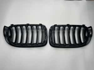 Grila dubla neagra compatibila BMW F25 X3 F26 X4 Facelift — miniatura 2