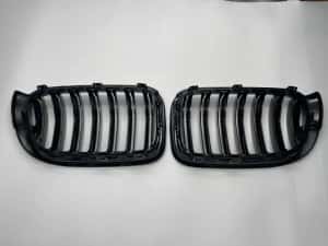 Grila dubla neagra compatibila BMW F25 X3 F26 X4 Facelift — miniatura 4