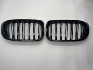Grila dubla neagra compatibila BMW F25 X3 F26 X4 Facelift — miniatura 5