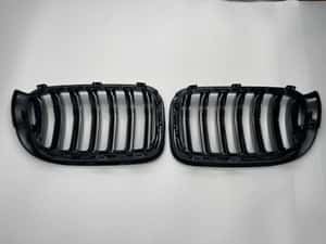 Grila dubla neagra compatibila BMW F25 X3 F26 X4 Facelift — miniatura 6