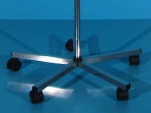 Suport perfuzii din inox cu 4 carlige- Sundo