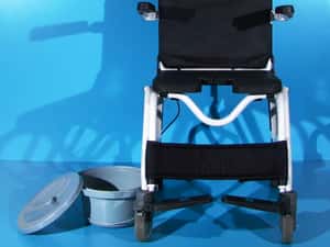 Scaun pentru WC si baie din aluminiu  Dietz — miniatura 5