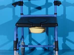 Scaun pentru WC si baie din aluminiu B+B — miniatura 2