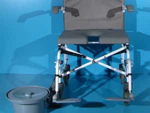 Scaun pliabil pentru WC si baie din aluminiu Drive — miniatura 3