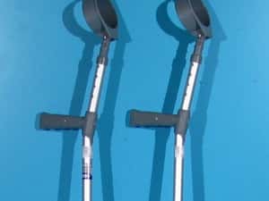 Carje aluminiu Sunrise Medical / set 2 buc. — miniatura 2