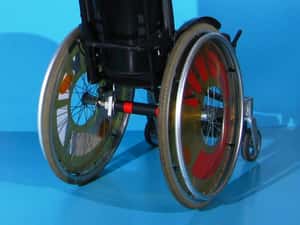 Scaun cu rotile activ din aluminiu — miniatura 6