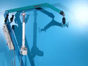 Macara pentru ridicarea si transportul pacientilor - Rebotec — miniatura 8