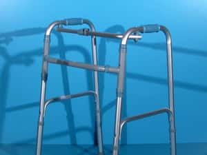 Cadru pentru mers cu 2 roti din aluminiu 