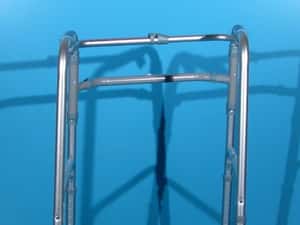 Cadru pentru mers cu 2 roti din aluminiu  — miniatura 7